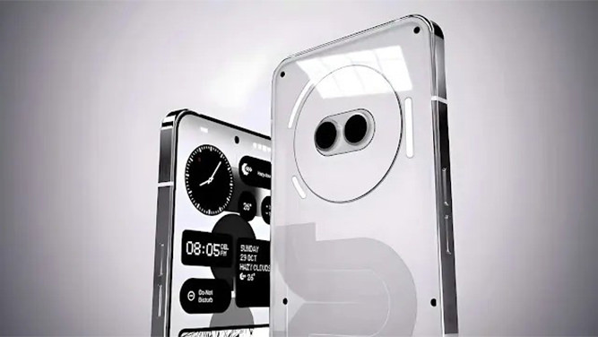 تصویر واقعی از گوشی Nothing Phone (2a)