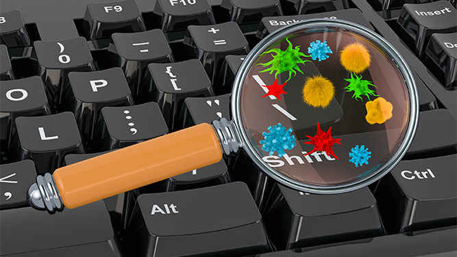 کیبورد و موس جدید Cherry که با میکروب و باکتری مقابله میکنند