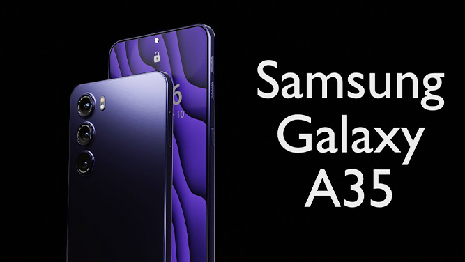 مشخصات فنی و رندرهای با کیفیت گوشی Galaxy A35