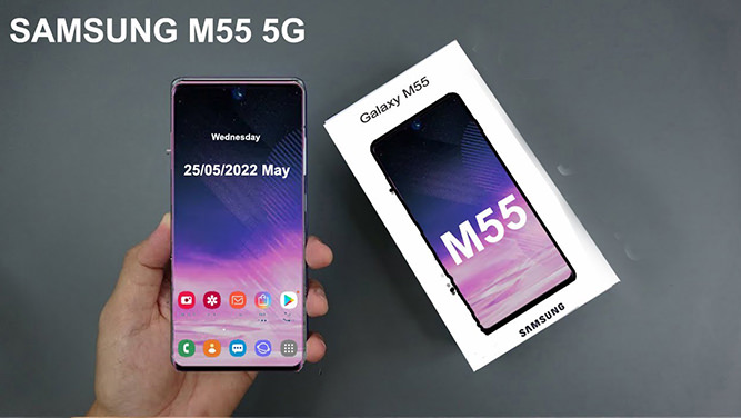گوشی میان رده Galaxy M55