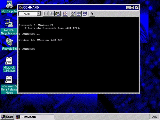 command prompt ویندوز