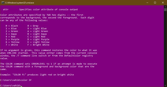 آموزش کاربردی خط فرمان cmd