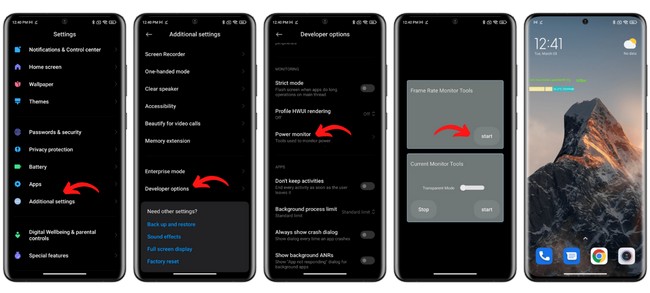 تنظیمات پوکو F5
