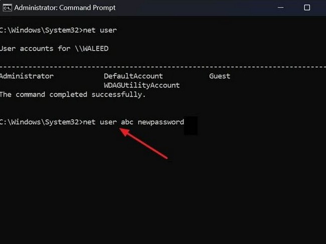 فراموش كردن رمز لپتاپ ویندوز 10