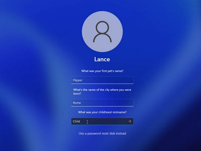 آموزش برگرداندن رمز ورود ویندزو 10