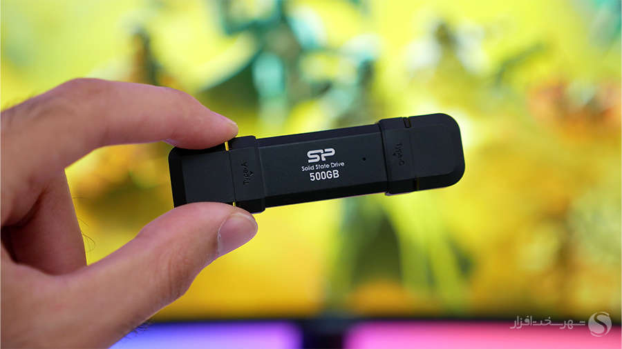 ابعاد حافظه Silicon Power DS72 