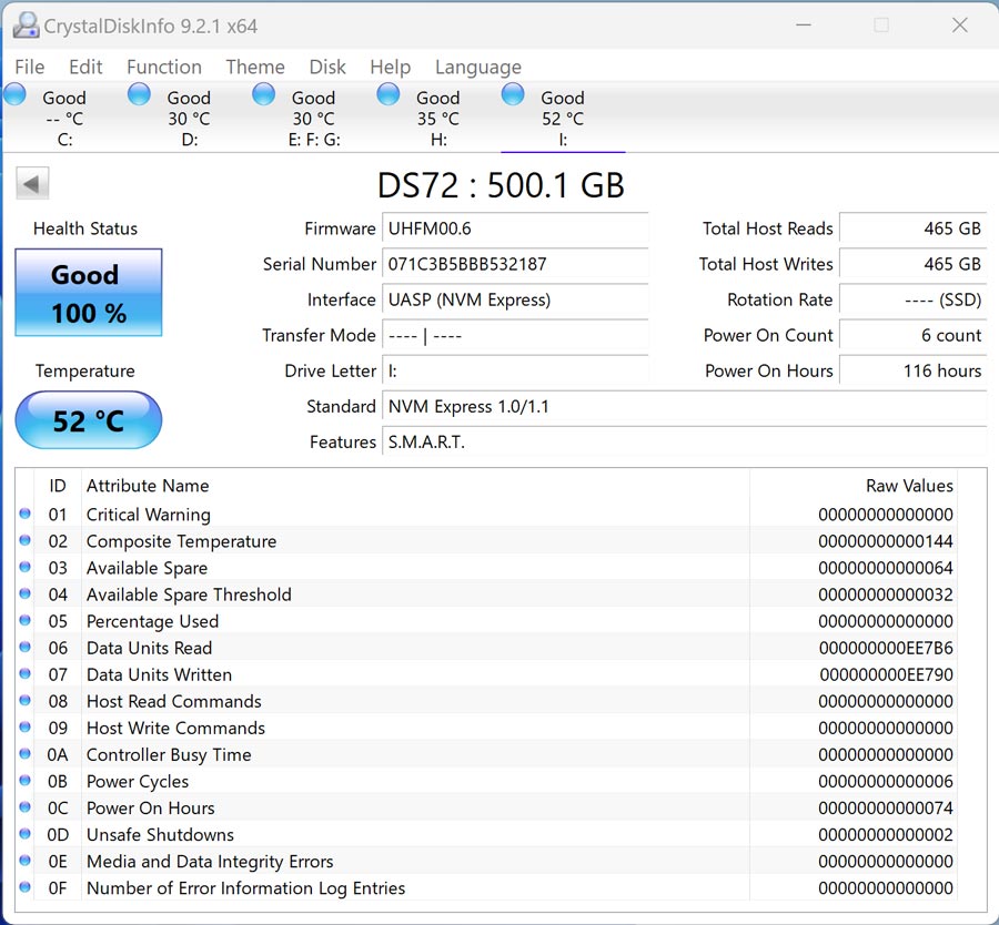 عملکرد حافظه Silicon Power DS72 