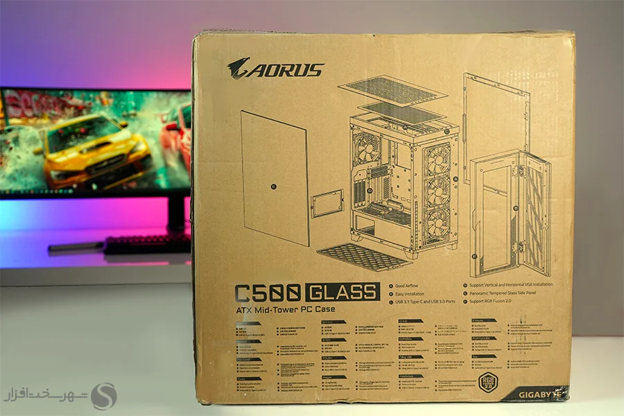 نقد و بررسی کیس Gigabyte C500
