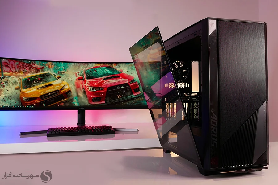 کیس شیشه‌ای گیگابایت Gigabyte C500
