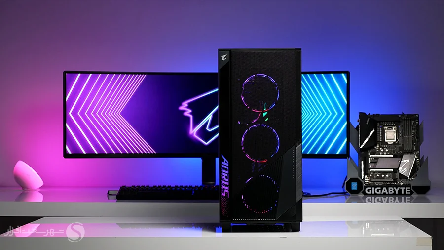 کیس گیگابایت Aorus C500 Glass
