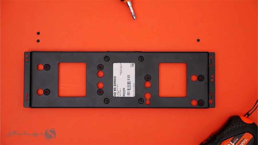 نصب اس اس دی در کیس Logikey C560BW