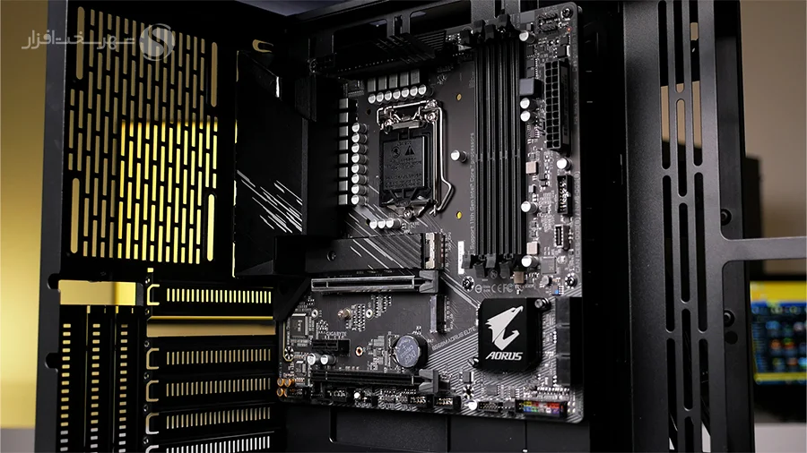 پشتیبانی مادربرد در کیس Logikey C560BW