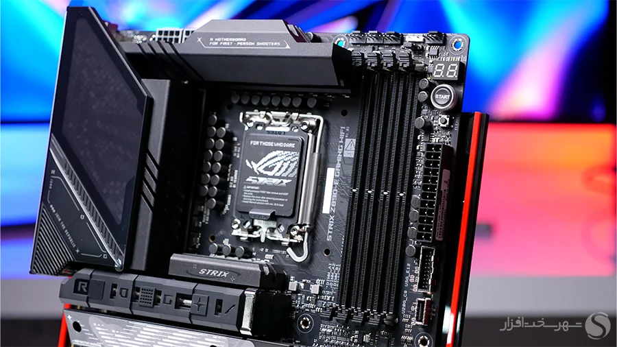بررسی اتصالات و پورتهای ASUS ROG Strix Z890-E
