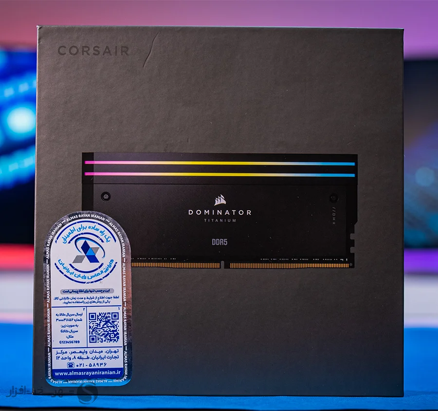 رم Corsair Dominator Titanium 7000MHz