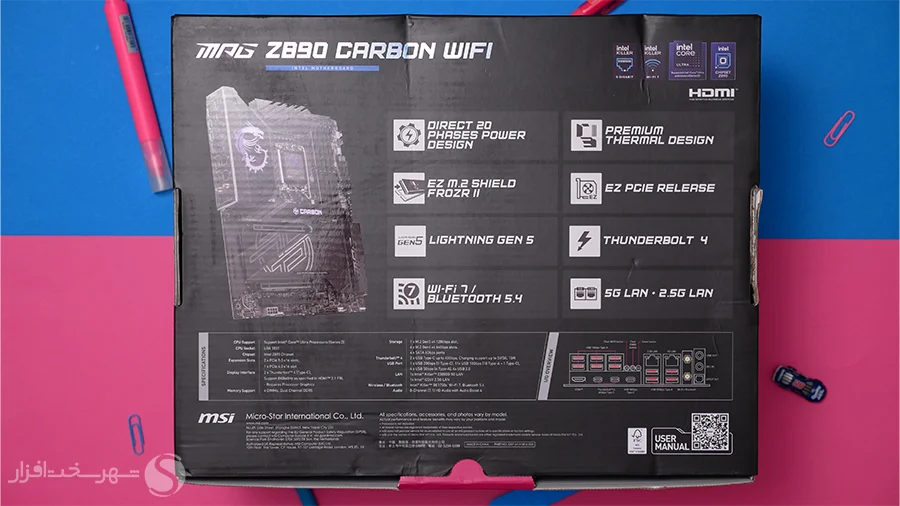 بررسی MSI MPG Z890 Carbon WiFi