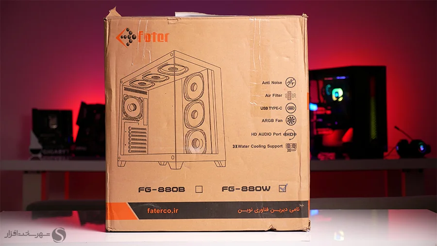 بررسی کیس گیمینگ فاطر FG-880W