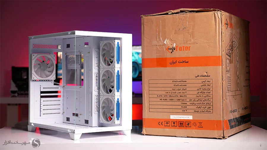 بررسی کیس گیمینگ فاطر FG-880W