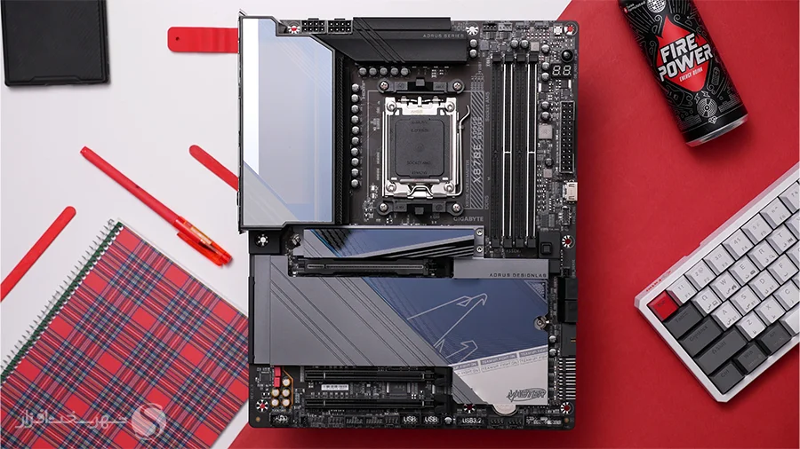 بررسی مادربرد گیگابایت X870E Aorus Master 