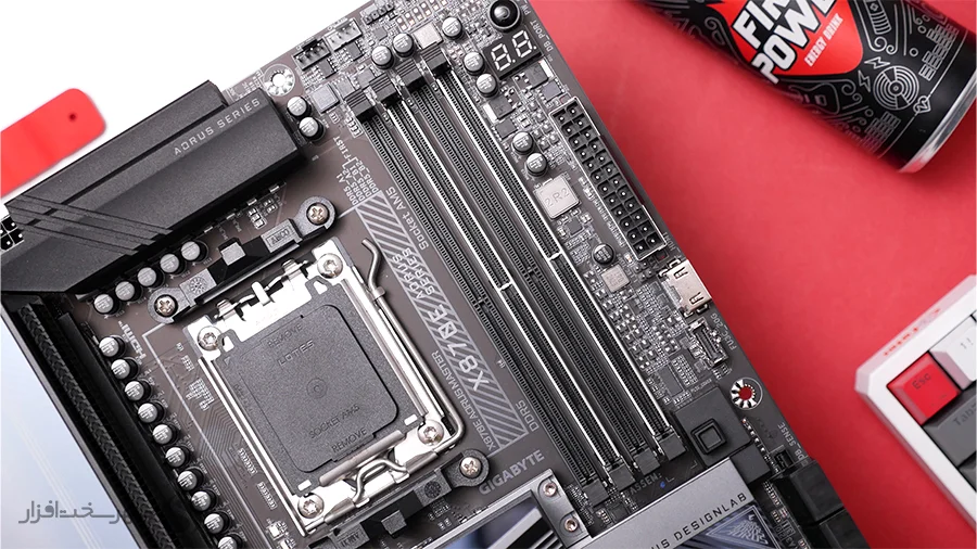 بررسی مادربرد گیگابایت X870E Aorus Master 