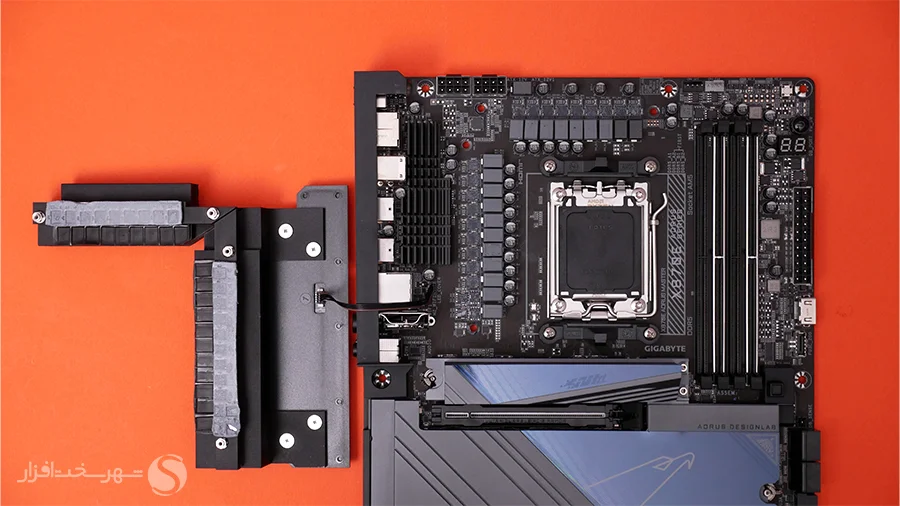 بررسی مادربرد گیگابایت X870E Aorus Master 