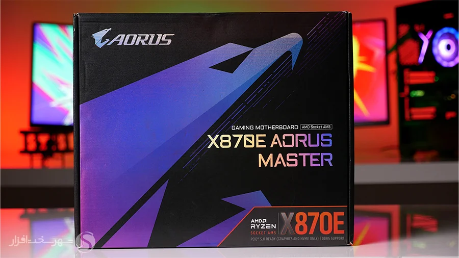 بررسی مادربرد گیگابایت X870E Aorus Master 