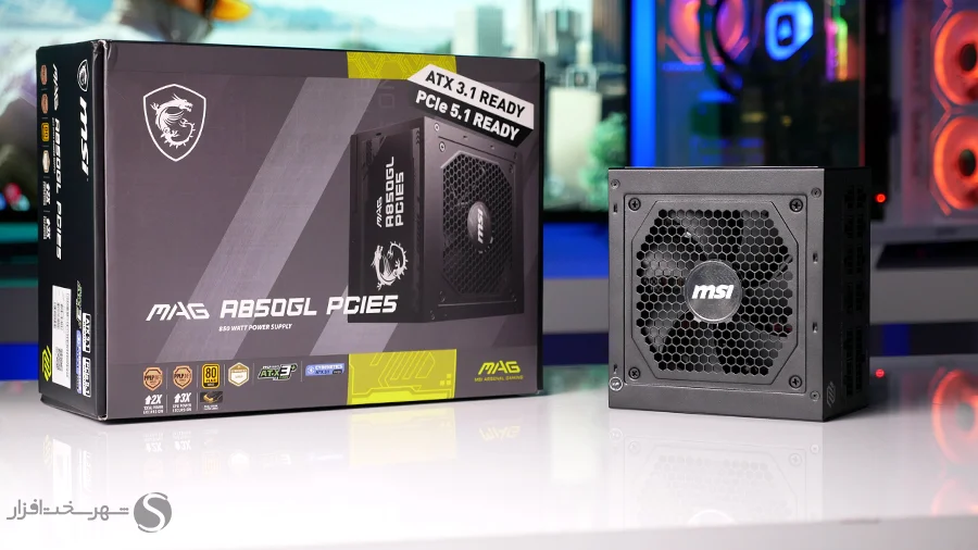 بررسی پاور MSI MAG A850GL