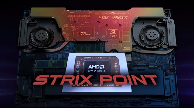 پردازنده‌های AMD Strix Point