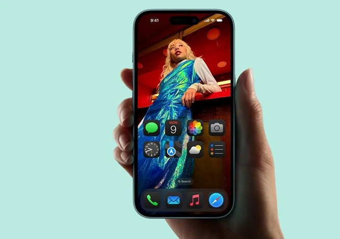 نمایشگر آیفون 16