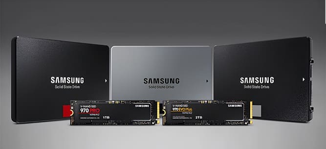 تفاوت انواع حافظه SSD سامسونگ