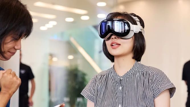 هدست اپل ویژن پرو