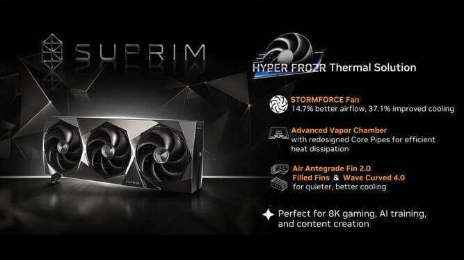 کارت گرافیک ام اس آی RTX 50