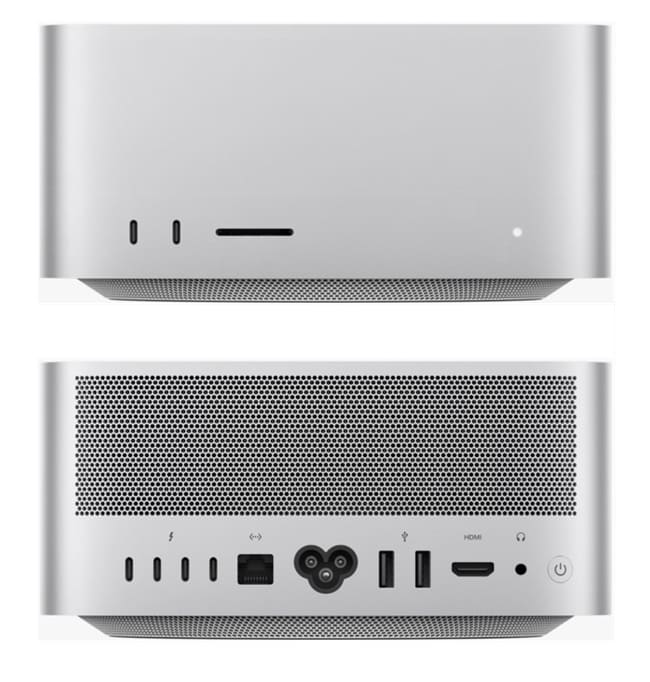 نمای ظاهری مک استودیو 2025