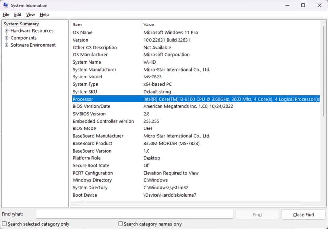 بررسی اطلاعات مادربر برای خرید cpu دست دوم 
