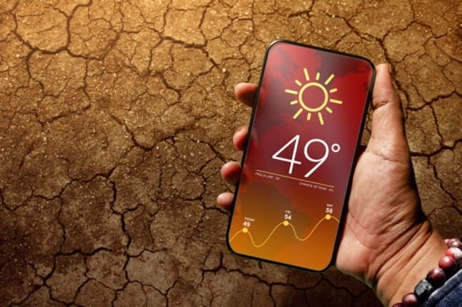 دمای مناسب گوشی