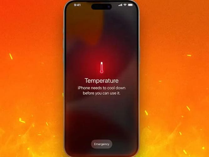 تأثیر گرما بر گوشی‌های هوشمند