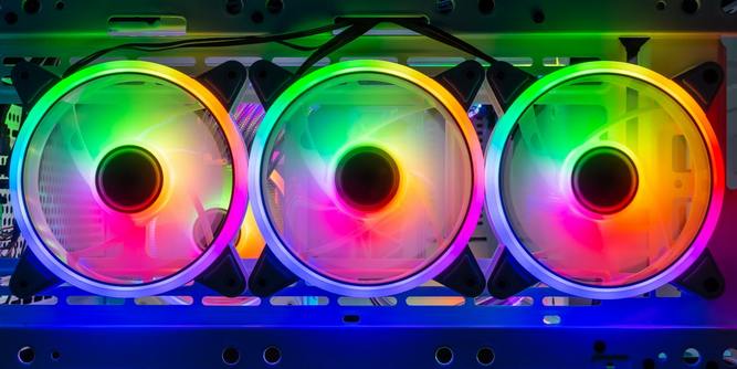 فن rgb در کیس