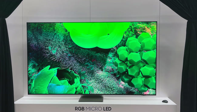 سامسونگ RGB MicroLED