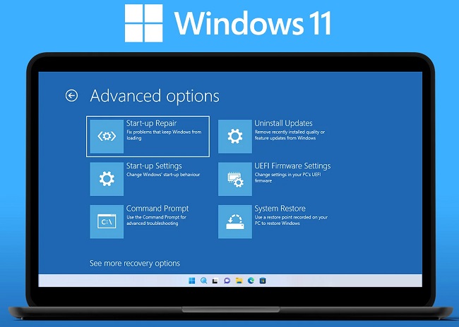 ورود به تنظیمات بوت در ویندوز 10