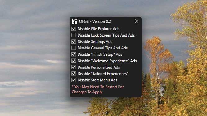 دانلود برنامه OFGB 