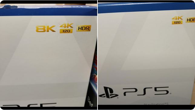 حذف لوگو 8K از روی جعبه پلی‌استیشن 5