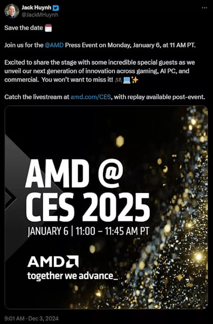 جک هوین، معاون ارشد AMD