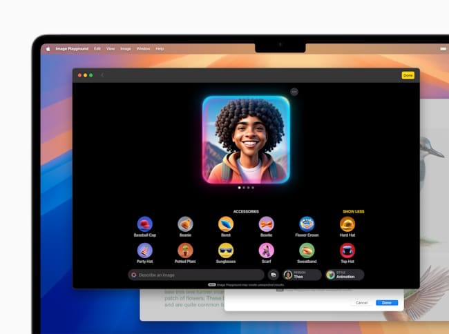 قابلیت پلی گراند  iOS 18.2