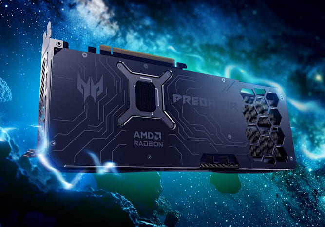 گرافیک RX 9060 XT ایسر