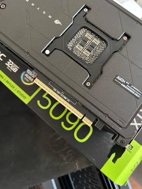 خرابی ROG Astral GeForce RTX 5090