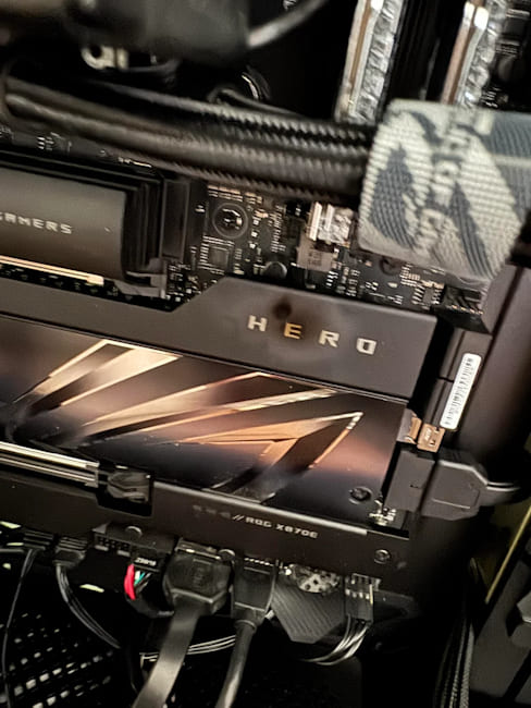 آتش گرفتن ROG Astral GeForce RTX 5090