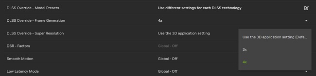 قابلیت DLSS 4 Overrides انویدیا