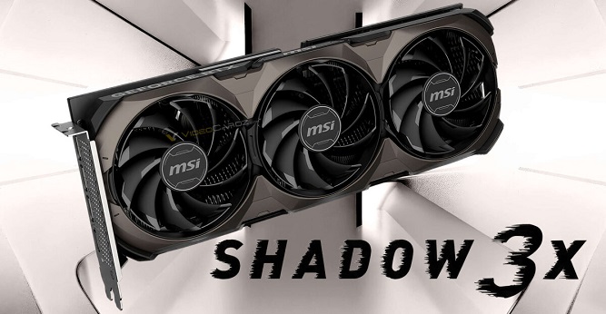 MSI کارت گرافیک RTX 4070 Ti SUPER Shadow 3X را معرفی کرد؛ ایده‌آل برای عاشقان بازی