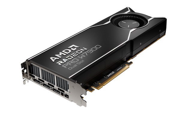 طراحی کارت گرافیک Radeon Pro W7900 Dual Slot