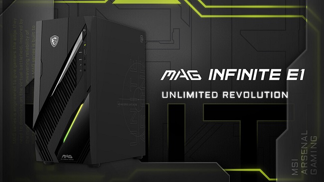 طراحی کیس گیمینگ MAG Infinite E1