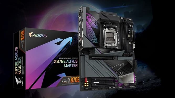 معرفی مادربرد X870E AORUS Master گیگابایت